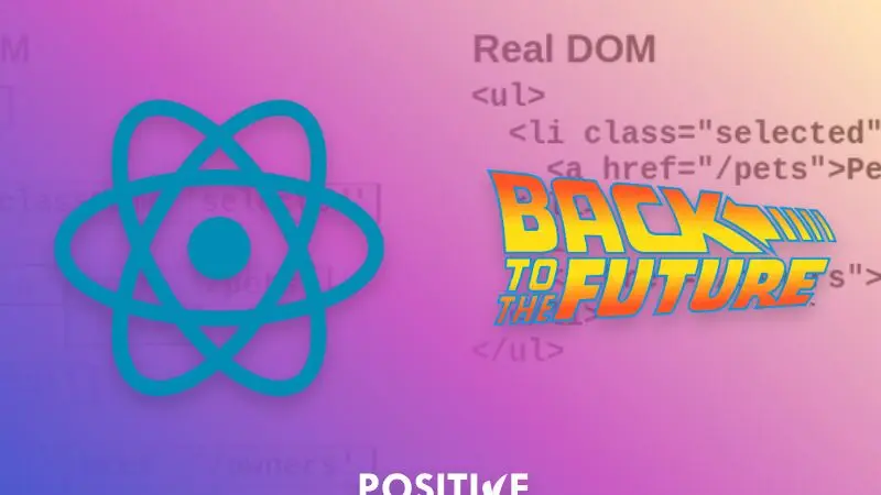 Left: React, Right: Back to the Future - CC